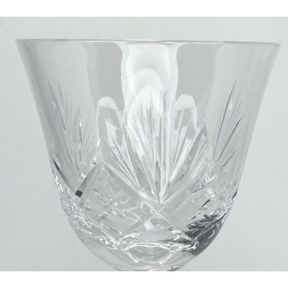 Tritschler Winterhal STRAUB, Set of 6 Claret/Red Wine Glasses, 6” Etched - Picture 4 of 6